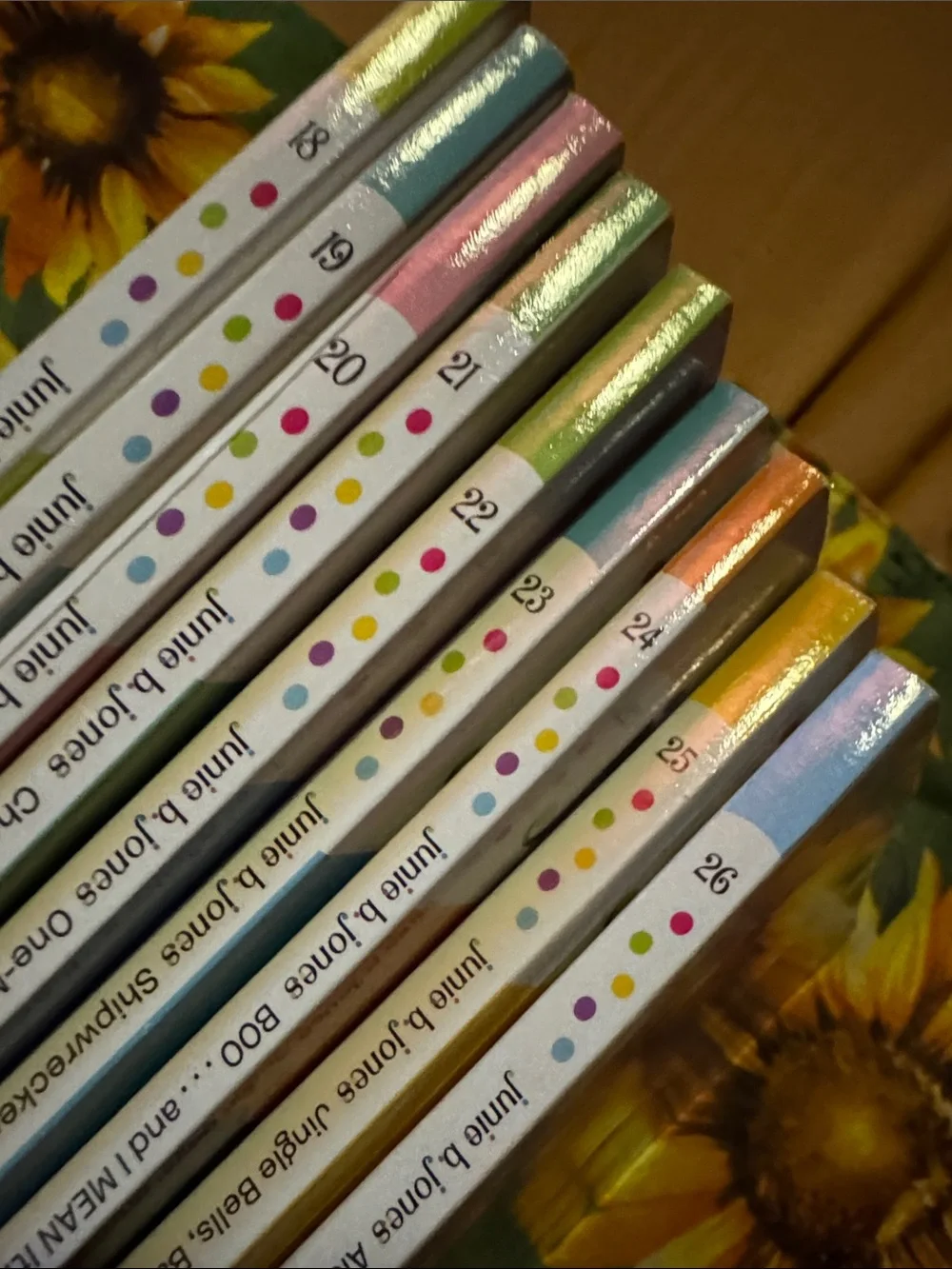 Scholastic Junie B. Jones 9 Book Set 18-26 Barbara Park Classic Series Kids Read